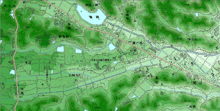 新政府軍の右翼隊が辿った　現代地図